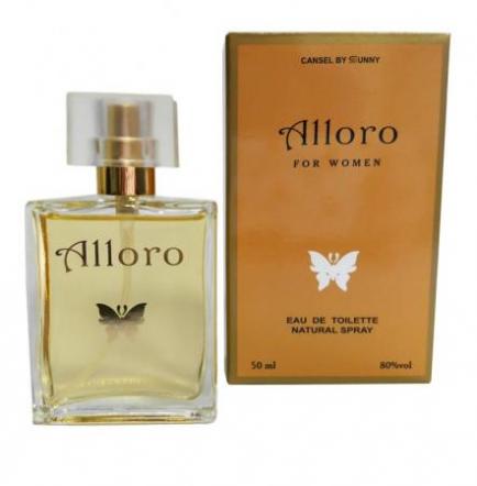 Женская туалетная вода Alloro - цветочный пудровый аромат